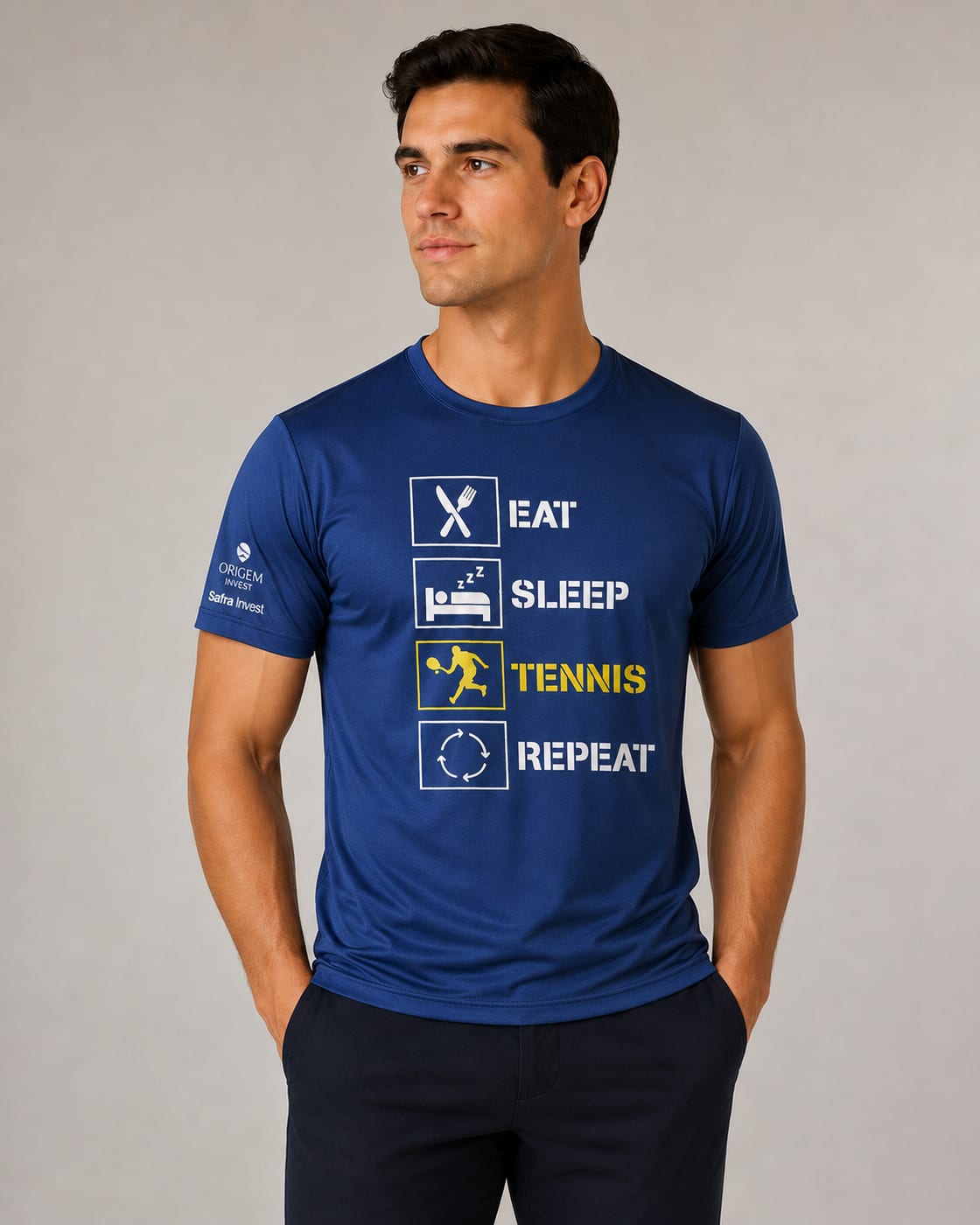 Camiseta Tennis antiga 